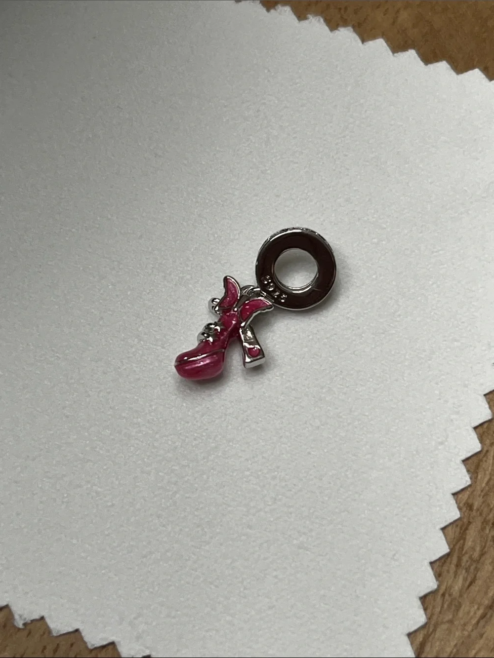 925 Stiletto Butterfly Heel Jewelry Charm-NEW